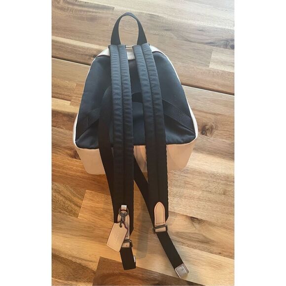 Coach White Backpack with Mickey Mouse Design and Wallet - Picture 4 of 16